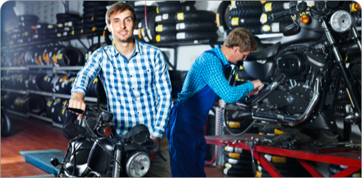 Pro. services - Motorcycles’ retailers and professionnals